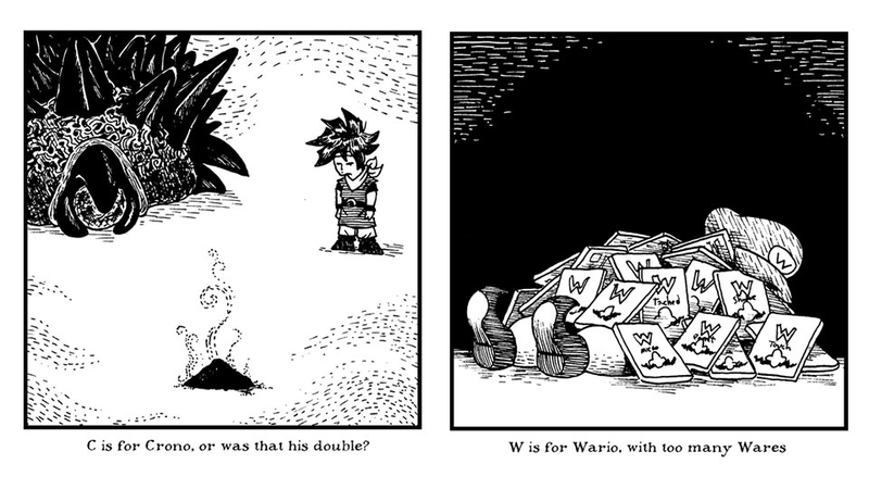 Illustration for article titled In The Video Game Alphabet, Link Is Crushed By The Moon